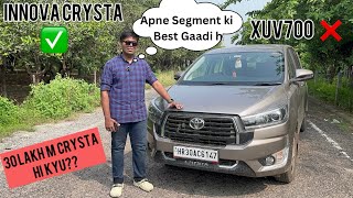 Innova Crysta Ke Itna Bade Fan 🤯 Crysta Sell Krka Phir Se Crysta Le li  Reality Of Innova Crysta [upl. by Otxilac]