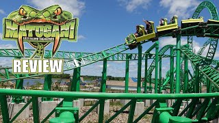 Matugani Review Lost Island Themepark Intamin Accelerator Coaster  Lisebergs Kanonen Relocated [upl. by Ronacin]