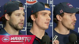 Anderson Barron Gallagher  more Habs address the media at training camp  FULL PRESS CONFERENCES [upl. by Harahs]