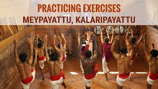 Practicing exercises in Kalaripayattu  Kerala Tourism [upl. by Masera]