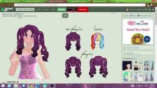 PMX Editor Changing Hair [upl. by Heywood]