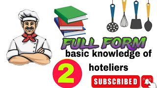 Chefhotel full form hotel management study [upl. by Phenica]