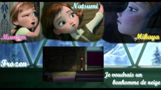 COVER Frozen Je voudrais un Bonhomme de neige [upl. by Tolkan]