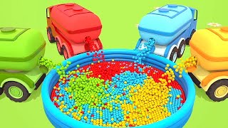 Car cartoons full episodes amp Street vehicles cartoon for kids Helper cars for kids amp Leo the Truck [upl. by Atikcir22]