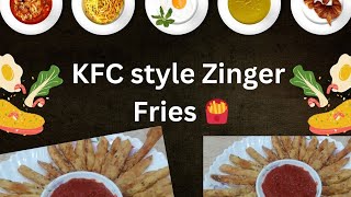 Potato Zinger French Fries RecipeCrispy KFC French Fries RecipeEasy to Make Crispy Fries [upl. by Rehpotsihc]