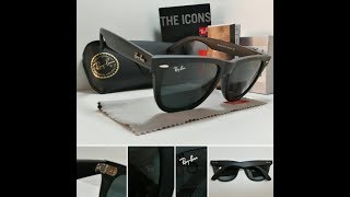 LENTES DE SOL RAYBAN ORIGINAL WAYFARER CLASSIC [upl. by Raines]