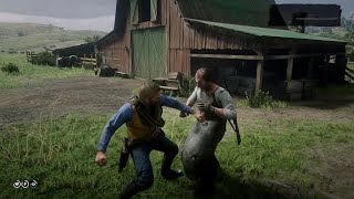 The Reason Why You Should Always Beat Seamus Fence Owner  Red Dead Redemption 2 [upl. by Etiuqal]