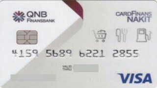 QNB Finansbank Banka Kartı Şifre Alma [upl. by Akibma]