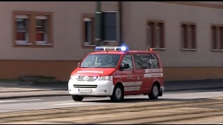 ELW TE  Technischer Einsatzleiter Berufsfeuerwehr Ludwigshafen Hauptfeuerwache [upl. by Gnuoy]