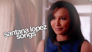 ▶︎ GLEE  Santana Lopez Songs S5S6 [upl. by Sairahcaz]