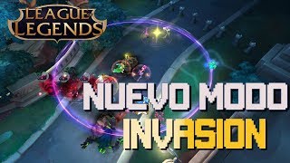 LEAGUE OF LEGENDS  MODO DE JUEGO INVASIÓN Guardianes estelares  Gameplay español [upl. by Romina]