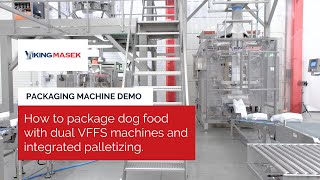 Full Line Pet Food Packaging System Demo [upl. by Elvera168]