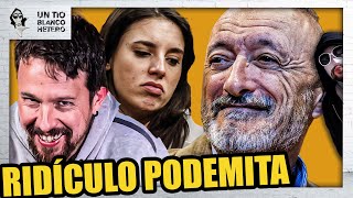 ARTURO PÉREZREVERTE DEJA en RIDÍCULO a PABLO IGLESIAS E IRENE MONTERO SE RIDICULIZA SOLA  UTBED [upl. by Retsevlis]