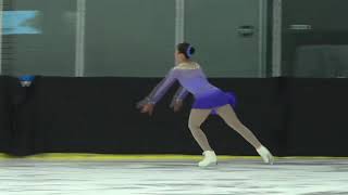 Sally Li  Intermediate Women Free Skate  2025 Midwestern Sectional Singles Final [upl. by Lerim800]