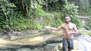 Butaweng Falls Finchhaffen Papua New Guinea [upl. by Weinstock]