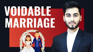 Voidable Marriage under Hindu law  Voidable Marriage Section 12  Voidable Marriage [upl. by Enneirb]