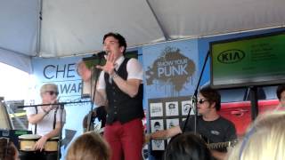 Set It Off  Nightmare  live acoustic  Vans Warped Tour 2013 Buffalo [upl. by Partridge]