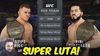 SUPER LUTA CAMPEÃO VS CAMPEÃO  EA SPORTS UFC 3 MODO CARREIRA Ep12 [upl. by Harday]