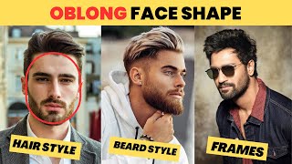 Oblong Face Shape ki sabse badi problem ko solve kar diya  Full Style guide hairstyles [upl. by Cyna]