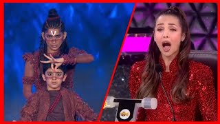 Sanchit and Vartikas Mindblowing Full Dance PerformanceSuper Dancer 4 [upl. by Leunas]