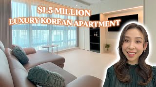 15M Luxury Apartment Tour in Seoul Korea [upl. by Schick]