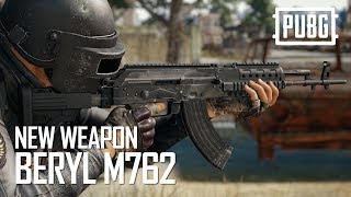 PUBG  New Weapon  Beryl M762 [upl. by Rodriguez]