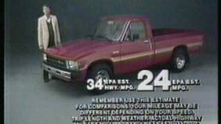 Toyota Trucks 01  TV commercial 1981 [upl. by Suoirad]