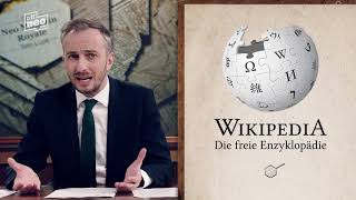 Die Telelupe Wikipedia  Neo Magazin Royale mit Jan Böhmermann  ZDFneo [upl. by Kavanaugh]