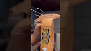 Leatherwork ASMR Make leather sheath for knife [upl. by Ayana]