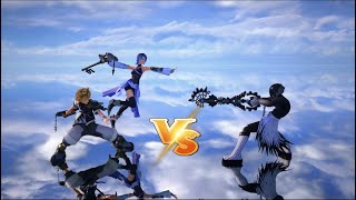 Kingdom Hearts 3 PC Mod Aqua and Ventus VS Vanitas Remnant [upl. by Laktasic]