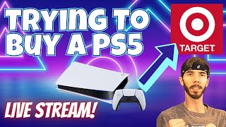 Attempting to Buy the PS5 from Target  PlayStation 5 Restock Stream [upl. by Stilu]