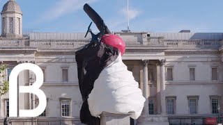 Unveiling the Fourth Plinth  The End by Heather Phillipson [upl. by Scharf]