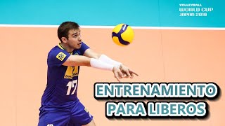 EJERCICIOS PARA LIBEROS 🏐🔥 [upl. by Carlee]