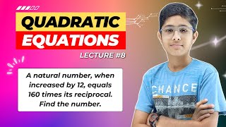 QUADRATIC EQUATIONS LECTURE 8 FROM BASICS IN HINDI TIKLESACADEMY [upl. by Calhoun]