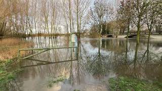 Hochwasser 2024 an der Rur bei Heinsberg und der Gemeinde Roerdalen [upl. by Aelgna]