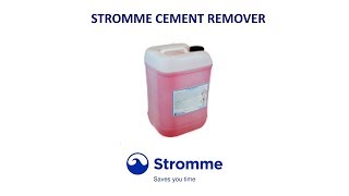 Stromme Cement Remover [upl. by Nue]