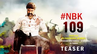 NBK109 మూవీకి అదిరిపోయే టైటిల్ ఫిక్స్ చేశారుచూస్తే పూనకాలే  Balakrishna  Bobby  NBK109Teaser [upl. by Koffler]