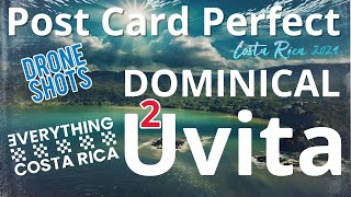 Cinematic Beach drone shots from Uvita to Dominical southern Costa rica 🇨🇷 [upl. by Foskett]