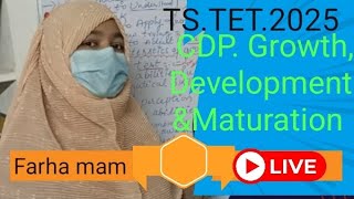 Educational psychologyintroduction Growth development and maturation [upl. by Assirt750]