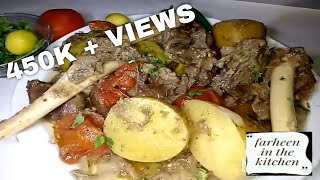 Mutton dumpukht shahi recipe by farheen [upl. by Giana]