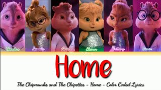 Alvin And The Chipmunks And Chipettes Song  You Are My Home [upl. by Alyakam]