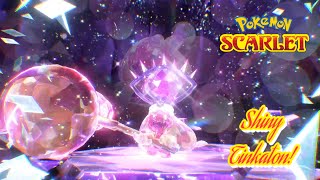 ✨Pokémon Scarlet SHINY PSYCHIC TERA TINKATON VIA SIXSTAR TERA RAID BATTLE✨ [upl. by Learsi]