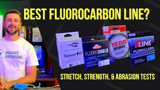 Best Hybrid Fluorocarbon Fishing Line Seaguar Berkley YoZuri PLine Tests and Price Analysis [upl. by Robbert]