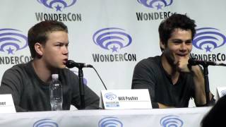 Dylan OBrien and Will Poulter talk about working with Kaya Scodelario [upl. by Rowland177]