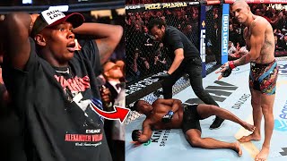 Fighters Reactions to Alex Pereira Knocking Out Jamahal Hill  UFC 300 [upl. by Aydni]