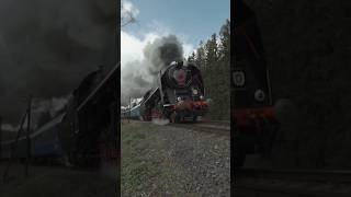 🇨🇿 Parní lokomotiva quotPětasedmaquot 475179 train lokomotiva vlaky railway steam history steam [upl. by Sisak]