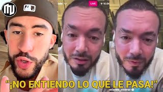 ¡Bad Bunny LE TIRA A J Balvin y él LE CONTESTA “¡Me extraña no entiendo realmente” [upl. by Aruat]