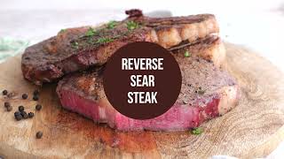 Reverse Sear Steak [upl. by Winifred590]