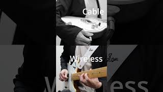 Guitar Cable vs Wireless System [upl. by Alaehs]