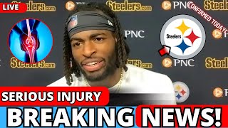 URGENT NAJEE HARRIS SUFFERS SERIOUS INJURY STAR IS OUT FOR THE SEASON STEELERS NEWS [upl. by Pillihpnhoj]